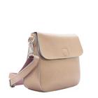 306-20 8107 Женская сумка кожаная Ludor Пудровый - Фото 4