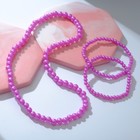 Набор детский «Выбражулька» 3 пред-а: бусы, 2 браслета, бусинки - Фото 2