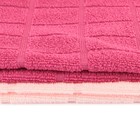Тряпка для мытья пола Доляна «Клетка», 50×70 см, 200 гр, микрофибра, цвет МИКС - Фото 2