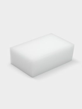 Губка меламиновая для удаления пятен Доляна, 9?6?3 см (комплект 12 шт)