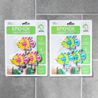 Крючки самоклеящиеся Доляна «3 рыбки», 3 шт, цвет МИКС - Фото 5