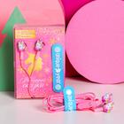 Подарочный набор «Новогодней сказки»: наушники и держатель для проводов, микрофон, 1,2 м, набор - Фото 1