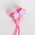 Подарочный набор новогодний «Время для счастья»: наушники и держатель для проводов,микрофон, 1,2 м - Фото 5