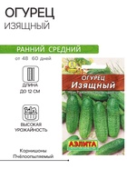 Семена Огурец "Изящный" "Лидер", 20 шт, - Фото 1