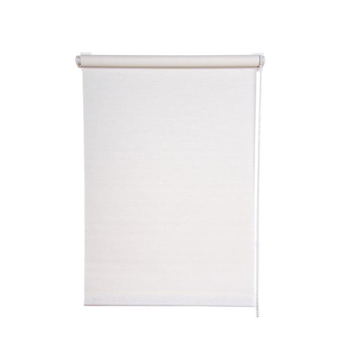 Рулонная штора «Натур», размер 45 х 160 см, цвет молочно-белый - Фото 1