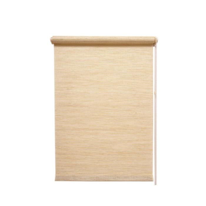 Рулонная штора «Натур», размер 55×160 см, цвет тростник светлый