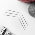 Спицы для вязания, чулочные, d = 3 мм, 21 см, 3 шт - Фото 2