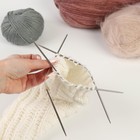 Спицы для вязания, чулочные, d = 3 мм, 21 см, 3 шт - Фото 3