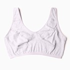 Топ женский, цвет серый, размер 90С - Фото 1