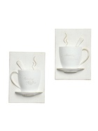 Часы настенные интерьерные, для кухни "Чайник и две чашки", бесшумные, 29 х 34 см, белые - Фото 12