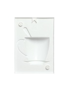 Часы настенные интерьерные, для кухни "Чайник и две чашки", бесшумные, 29 х 34 см, белые - Фото 13