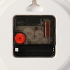 Часы настенные интерьерные, для кухни "Чайник и две чашки", бесшумные, 29 х 34 см, белые - Фото 5