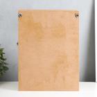 Ключница настенная «Цветы в горшке - Love», голубая, панно, 26×19.5×5.5 см 5156495