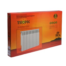 

Радиатор Tropic 500x80 мм биметаллический, 12 секций