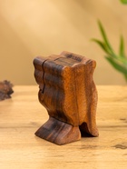 Шкатулка с секретом "Сова" 11х8х6 см - фото 804374791