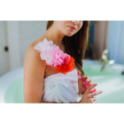 Мочалка на ручке двухцветная Доляна, 30 гр, цвет МИКС - Фото 1