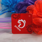 Мочалка на ручке двухцветная Доляна, 30 гр, цвет МИКС - Фото 6