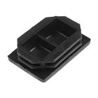 Заглушка ТУНДРА внутренняя 60×40 универсальная, черная - Фото 2