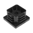 Заглушка ТУНДРА внутренняя 40х40 универсальная М8, черная - фото 34891245