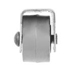 Ролик ТУНДРА выкатной малый с шиной, серый (комплект 10 шт) - фото 25403873