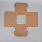 Кондитерская упаковка с окном, крафт, 25 х 25 х 24 см (комплект 5 шт) - фото 23849664