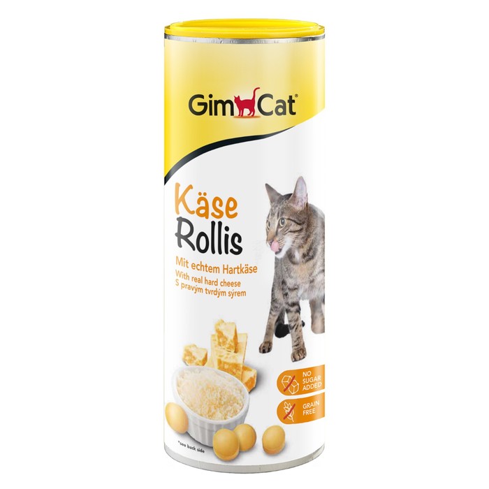 Лакомство GIMCAT для кошек, сырные шарики, 425 г - Фото 1
