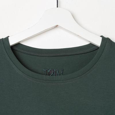 Футболка женская MIST basic, размер 40-42, зелёная
