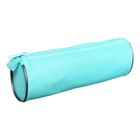 Набор канцелярский 10 предметов (Пенал-тубус 65 х 210 мм, ручки 4 штуки цвет синий , линейка 15 см, точилка, карандаш 2 штуки, текстовыделитель), бирюзовый - Фото 2