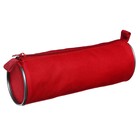 Набор канцелярский 10 предметов (Пенал-тубус 65 х 210 мм, ручки 4 штуки цвет синий, линейка 15 см, точилка, карандаш 2 штуки, текстовыделитель), бордовый - Фото 2