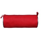 Набор канцелярский 10 предметов (Пенал-тубус 65 х 210 мм, ручки 4 штуки цвет синий, линейка 15 см, точилка, карандаш 2 штуки, текстовыделитель), бордовый - Фото 3