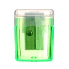 Набор канцелярский 10 предметов (Пенал-тубус 65×210 мм, ручки 4 штуки синий, линейка 15 см, точилка, карандаш 2 штуки, текстовыделитель), перси... - Фото 7