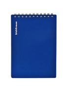 Блокнот на спирали А6, 60 листов в клетку, ErichKrause Classic, пластиковая обложка, фактура «песок», блок офсет 100% белизна, МИКС - Фото 2