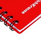 Блокнот на спирали А6, 60 листов в клетку, ErichKrause Classic, пластиковая обложка, фактура «песок», блок офсет 100% белизна, МИКС - Фото 6