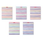 Тетрадь 48 листов в клетку Pastel Lines, обложка мелованный картон, блок офсет, МИКС (комплект 5 шт) - фото 21147725