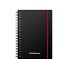 Тетрадь на спирали ErichKrause. Accent А6, 80 листов, в клетку, пластиковая обложка, на резинке, блок офсет, МИКС - Фото 5