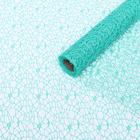 Сетка "Крошет" бирюзовый, 50 см х 4,5 м К22 - Фото 1