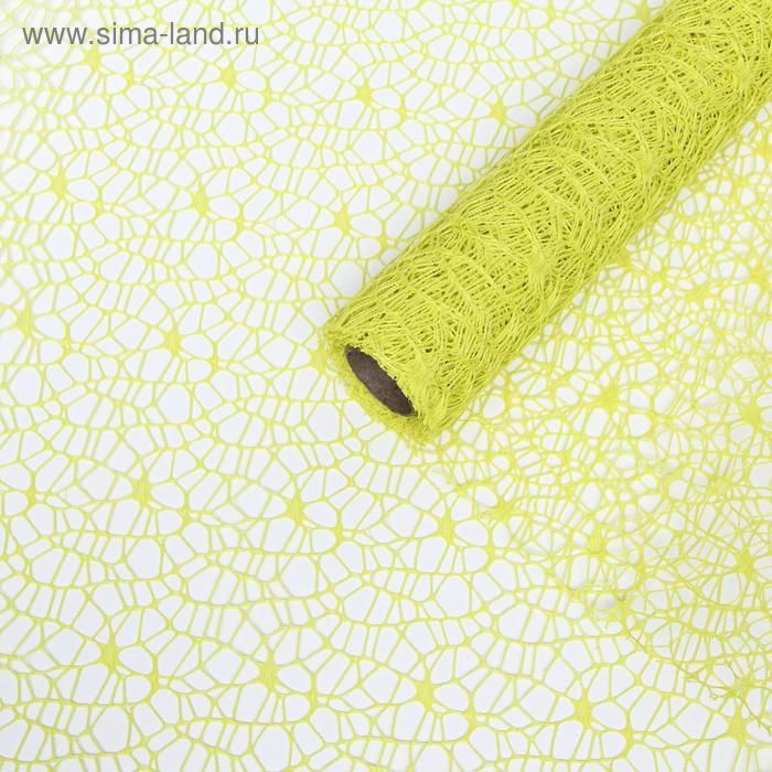 Сетка "Крошет" светло-зеленый, 50 см х 4,5 м К15 - Фото 1