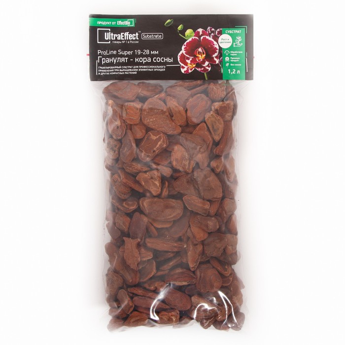 Гранулят UltraEffect Pro Line Super, 19-28 мм, из сосновой коры, 1.2 л - Фото 1