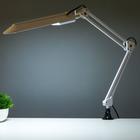 Лампа настольная UTLED-017С на струбцине, G23 8Вт LED белый - фото 22535070