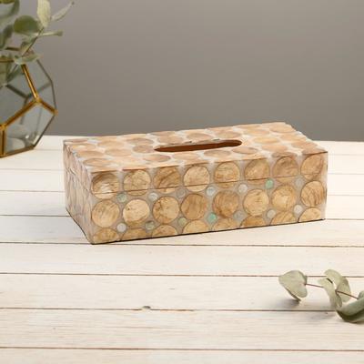 Салфетница «Салий», 25×12×7 см, дерево