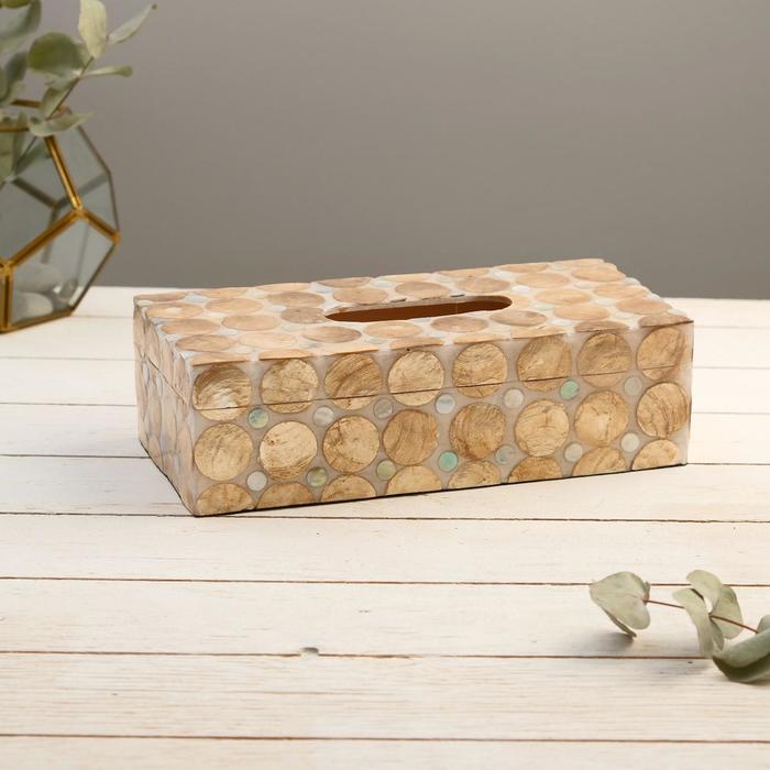 Салфетница «Салий», 25×12×7 см, дерево - Фото 1