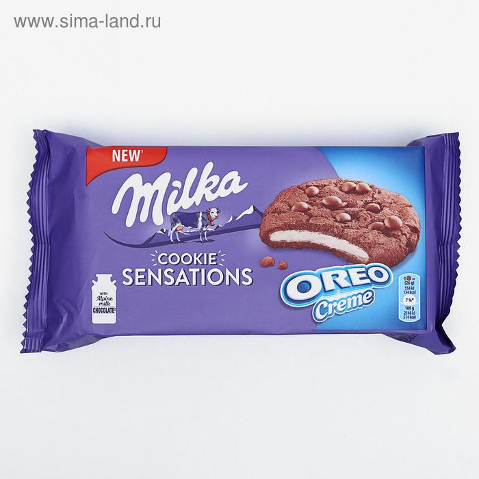 Печенье Milka Sensations Soft Cookies Oreo, 156 г - Фото 1