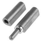 Петля гаражная ТУНДРА, каплевидная с подшипником, 20х140 мм, без покрытия, 1 шт. - фото 21147992