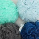 Мочалка для тела Доляна «Шар», 90 гр, цвет МИКС - Фото 3