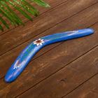 Сувенир из дерева "Бумеранг" сиреневый 40х10х1 см - Фото 1