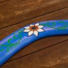 Сувенир из дерева "Бумеранг" сиреневый 40х10х1 см - Фото 2