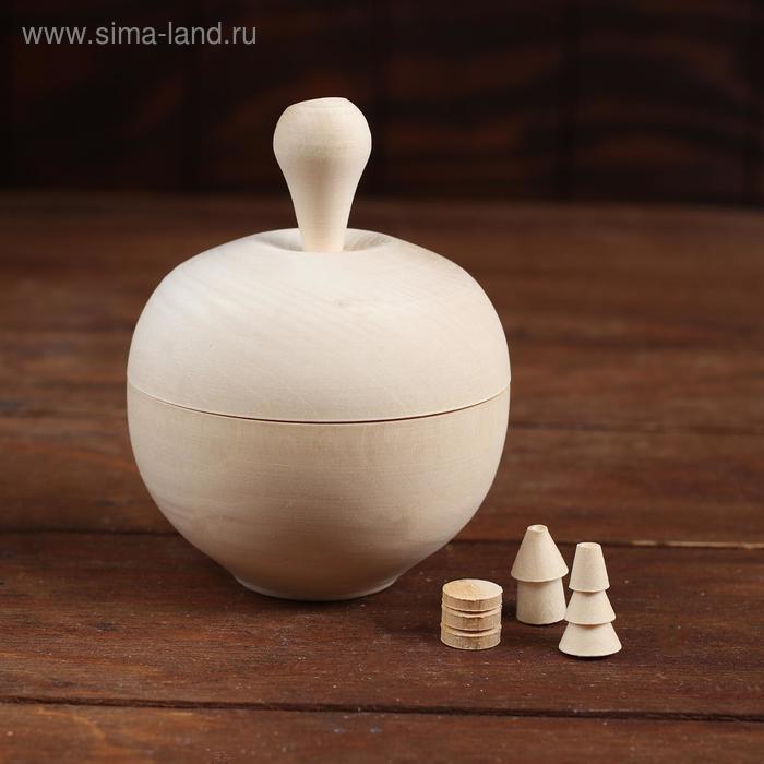 Бирюльки в яблоке, под роспись - Фото 1