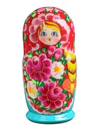 Матрёшка 10 в 1, расписная большая, МИКС - Фото 4