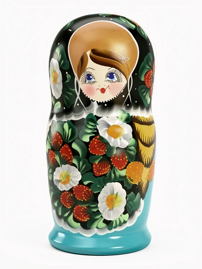 Матрёшка 10 в 1, расписная большая, МИКС