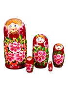 Матрёшка 5 в 1, расписная, МИКС - Фото 6